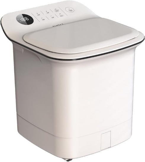 13-INCH FOOT SPA W/DUAL-ACTION ELECTRIC MASSAGE, ROLLERS, SHIATSU, TIMER & TEMP CONTROL