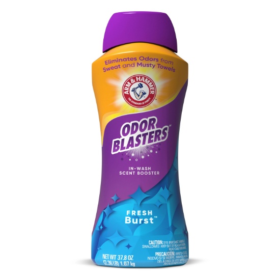 *ARM & HAMMER CLEAN SCENTSATIONS IN-WASH SCENT BOOSTER POWDER FRESH BURST SCENT BOOSTER, 37.8-OZ