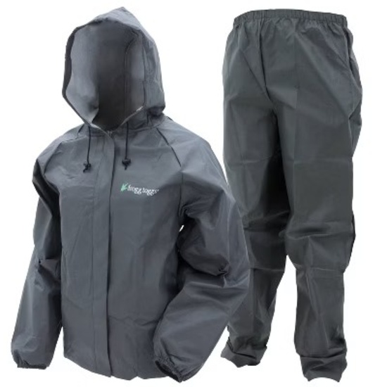 Frogg Toggs Ultra-Light Rainsuit S/M - Carbon Black