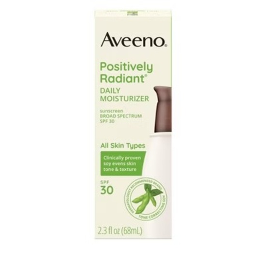Aveeno Positively Radiant Sheer Daily Moisturizer - Spf 30 - 2.5oz