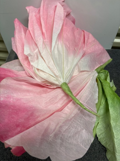 GIANT ARTIFICIAL HYDRANGEA FLOWERS FOR HOME DECOR, OUTDOOR, LIFELIKE PAPER FLOWERS, PINK