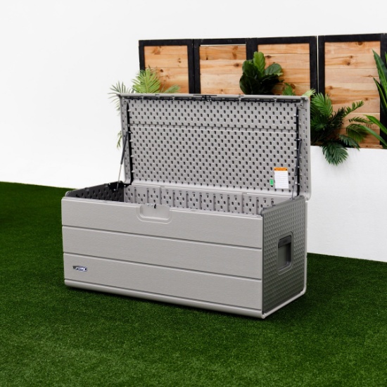 *Lifetime 170-Gallon Resin Outdoor Storage Deck Box