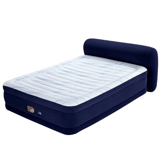 *Sealy Air Mattress, Queen, with Built-in Headboard
