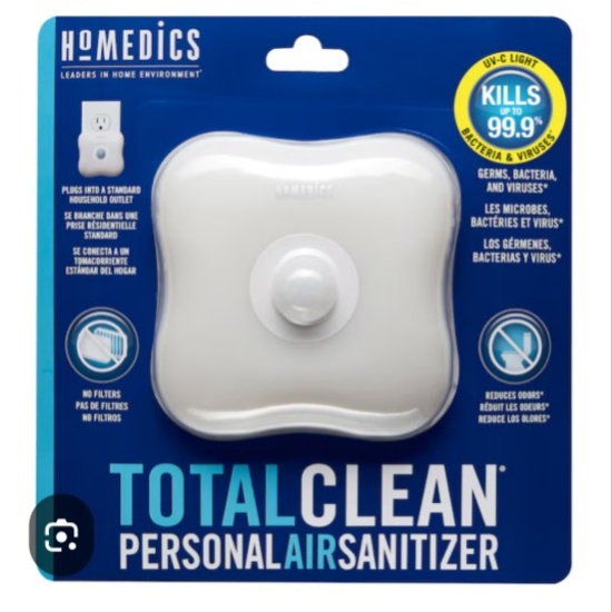 TOTAL CLEAN PERSONAL AIR SANITIZER