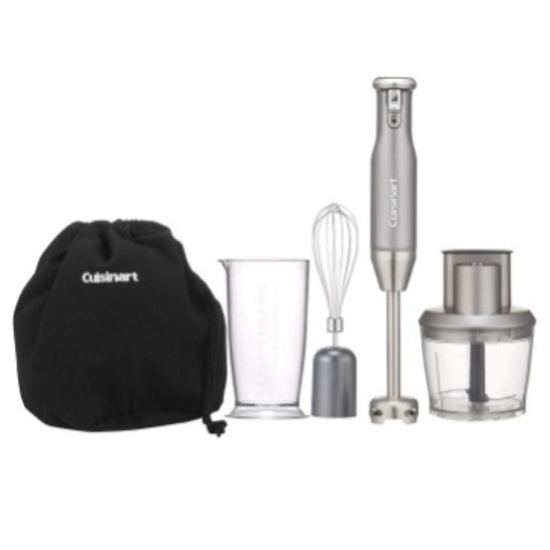 CUISINART VARIABLE SPEED IMMERSION BLENDER WITH FOOD PROCESSOR