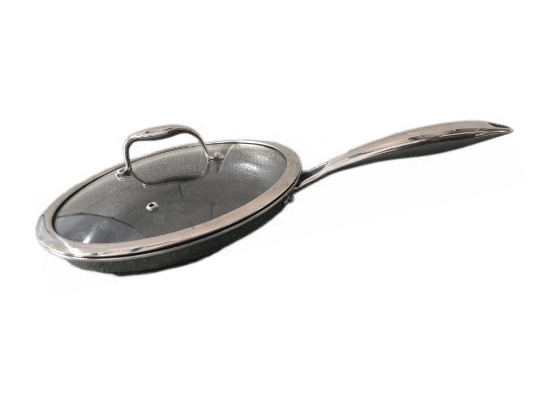 HEXCLAD HYBRID COOKWARE 11" FRYING PAN WITH LID