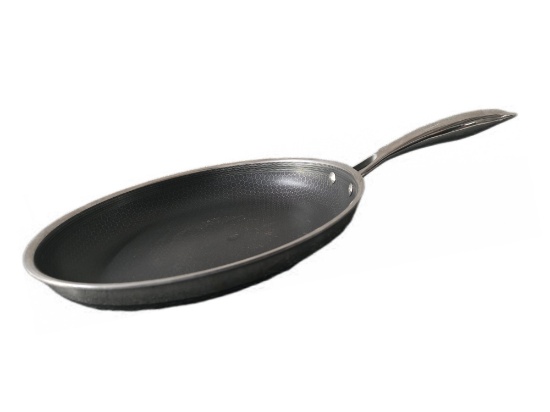 HEXCLAD HYBRID COOKWARE 12" FRYING PAN