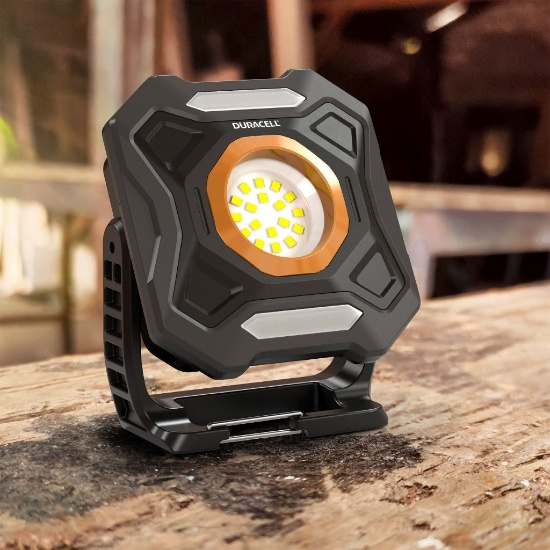 DURACELL 1500 LUMEN WORK LIGHTS, 3-PACK