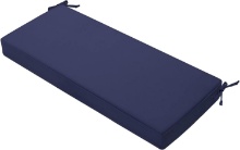 *OUTDOOR BENCH CUSHION, 42 X 18 INCH, BLUE