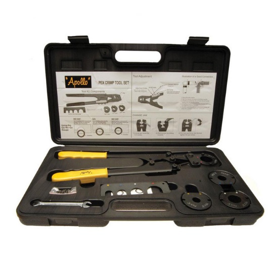 Apollo Multi-Head PEX Crimp Tool Kit, $112.52 Est. Retail Value