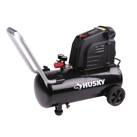 Husky 8G 150 PSI Hotdog Air Compressor, $159.85 Est. Retail Value