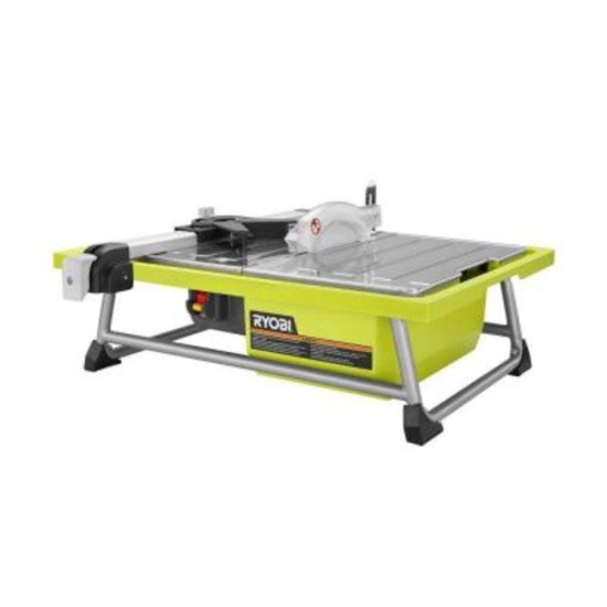 Ryobi 7 in. 4.8 Amp Tabletop Tile Saw, $148.35 Est. Retail Value