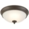 Commercial Electric 11 in. 60-Watt Equivalent Bronze Integrated LED , $45.95 Est. Retail Value