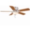Hampton Bay Hawkins 44 in Brushed Nickel Ceiling Fan, $80.47 Est. Retail Value