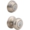 Kwikset 980 Juno Satin Nickel Entry Knob and Single Cylinder SmartKey, $98.91 Est. Retail Value