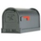 Gibraltar Mailboxes Arlington Premium Steel Post-Mount Mailbox, Black, $57.25 Est. Retail Value