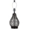 Hampton Bay 25 in. Black Table Lamp, $45.97 Est. Retail Value