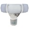 Defiant 270Â° White Motion Activated  LED Triple Head Flood Light, $114.97 Est. Retail Value