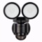 Defiant 180 Deg. Black Motion active Integrated LED Twin Head Flood Light, $45.97 Est. Retail Value