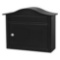Architectural Mailboxes Saratoga Black Wall-Mount Lockable Mailbox, $60.35 Est. Retail Value