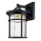 Home Decorators Collection Aged Iron Outdoor LED Wall Lantern , $57.47 Est. Retail Value
