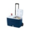 Rubbermaid Ice Chest / Cooler, Blue, 60-quart Wheeled (FG2A9002MODBL), $45.97 Est. Retail Value