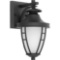 Progress Lighting Fairview Collection 1-Light Black LED Wall Lantern, $80.47 Est. Retail Value