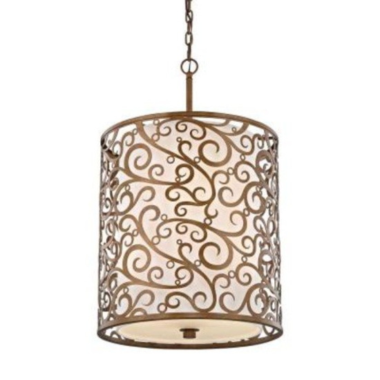 Fifth and Main Lighting 6-Light Burnished Gold Pendant , $309.35 Est. Retail Value