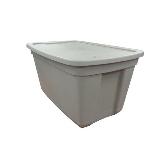 HDX 30 Gal. Storage Tote Grey, $237.26 Est. Retail Value