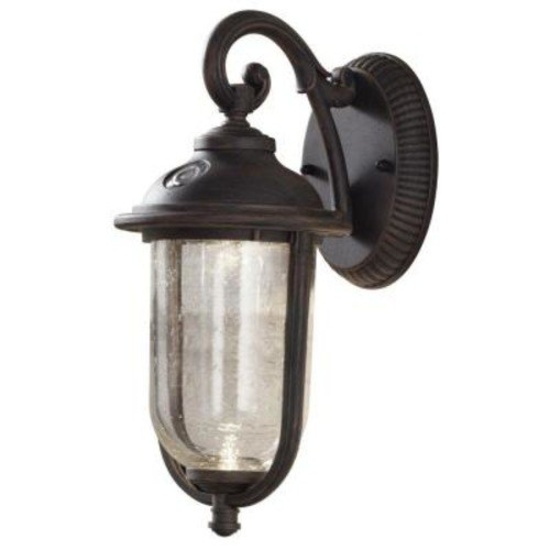 Hampton Bay Perdido Rustic Bronze Outdoor Integrated LED 6 in., $68.97 Est. Retail Value