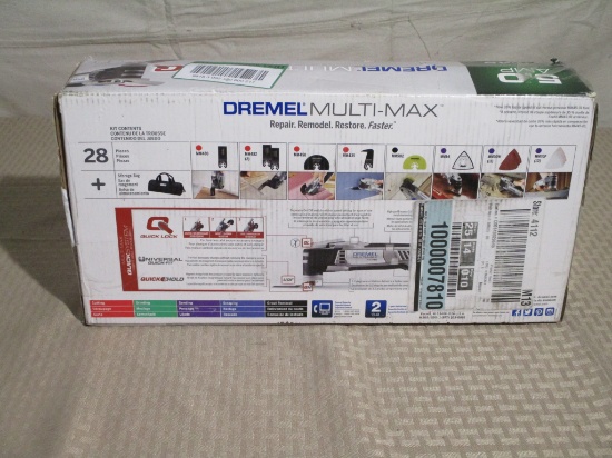 Dremel Multi-Max 5 Amp Variable Speed Corded Oscillating Tool Kit with 28-Accessories, $148.35 ERV