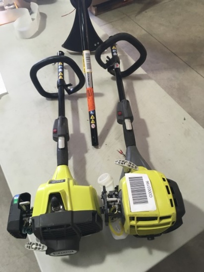Local Pick-up or Freight Shipping ONLY. Ryobi 25 cc Gas String Trimmer, $148.35 Est. Retail Value