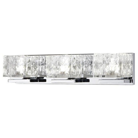Home Decorators  75-Watt Equivalent 3-Light  Integrated LED Vanity Light, $159.85 Est. Retail Value