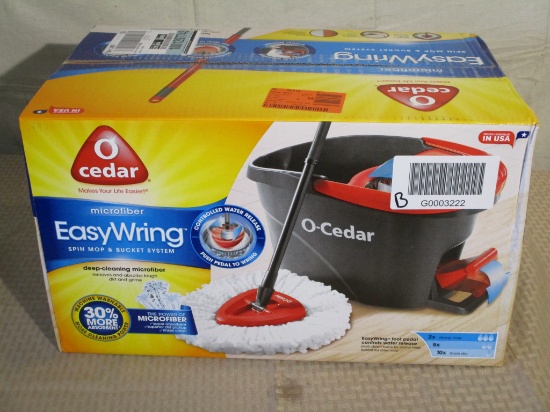O-Cedar EasyWring Spin Mop & Bucket System, $34.49 Est. Retail Value