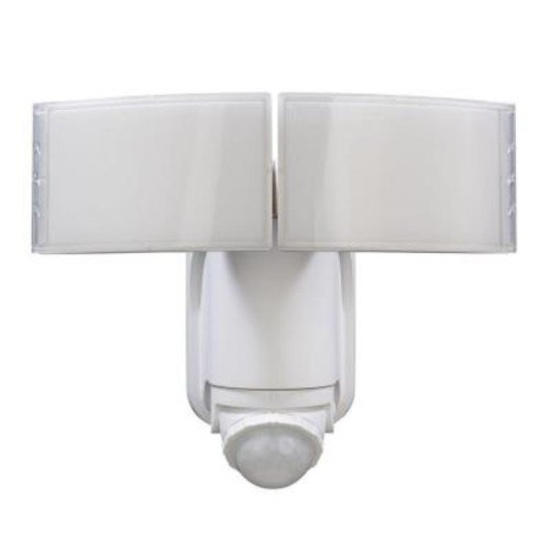 Defiant 180° White Solar Powered Motion LED Security Light , $68.97 Est. Retail Value