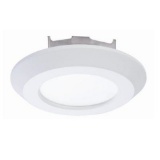 Halo SLD 4 in. White Integrated LED Ceiling Mount Light Fixture, $225.91 Est. Retail Value