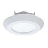 Halo Recessed Lighting 4 in. White Recessed LED Surface Disk Light, $40.22 Est. Retail Value