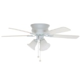 Ceiling Fans: Ceiling Fan. Clarkston 44 in. White Ceiling Fan CF544H-PEH, $63.22 Est. Retail Value