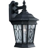 Progress Lighting  1-Light Outdoor 8.5 Inch Gilded Iron Wall Lantern, $80.47 Est. Retail Value