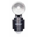 Defiant 180 Degree 1-Head Black LED  Sensing Battery Power Flood Light, $34.47 Est. Retail Value