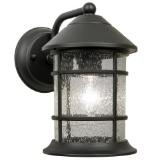 Sunset Black Outdoor Wall Lantern, $57.47 Est. Retail Value