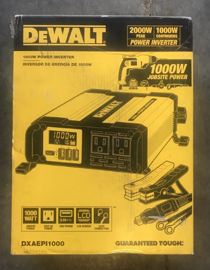 1000-Watt Power Inverter, $172.47 Est. Retail Value