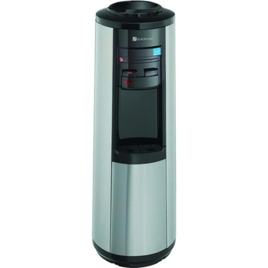 Glacier Bay 3Gal or 5 Gal Hot, Room and Cold Water Dispenser Black and Stainless Steel, $363.99 ERV