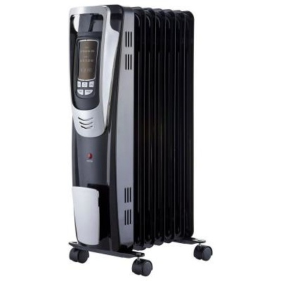 Pelonis 1500-Watt Digital Oil-Filled Radiant Portable Heater with Remote Control, $89.7 ERV