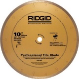 Ridgid Tile Diamond Blade, and Milwaukee Hole Saw, $97 ERV