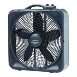 Lasko Weather-Shield Select 20 in. 3-Speed Box Fan with Thermostat, $34.45 ERV