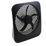 O2Cool 10 in. Portable Desk Fan with USB Charging Port, $34.45 ERV