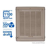 Champion Cooler 3000 CFM Down-Draft Roof Evaporative Cooler for 1100 sq. ft. , $412.85 ERV