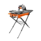 RIDGID 8 in. Tile Saw with Stand. $573.85 ERV