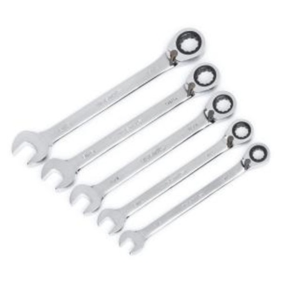 Husky SAE Ratcheting Reversible Combination Wrench Set (5-Piece), $34.47 Est. Retail Value